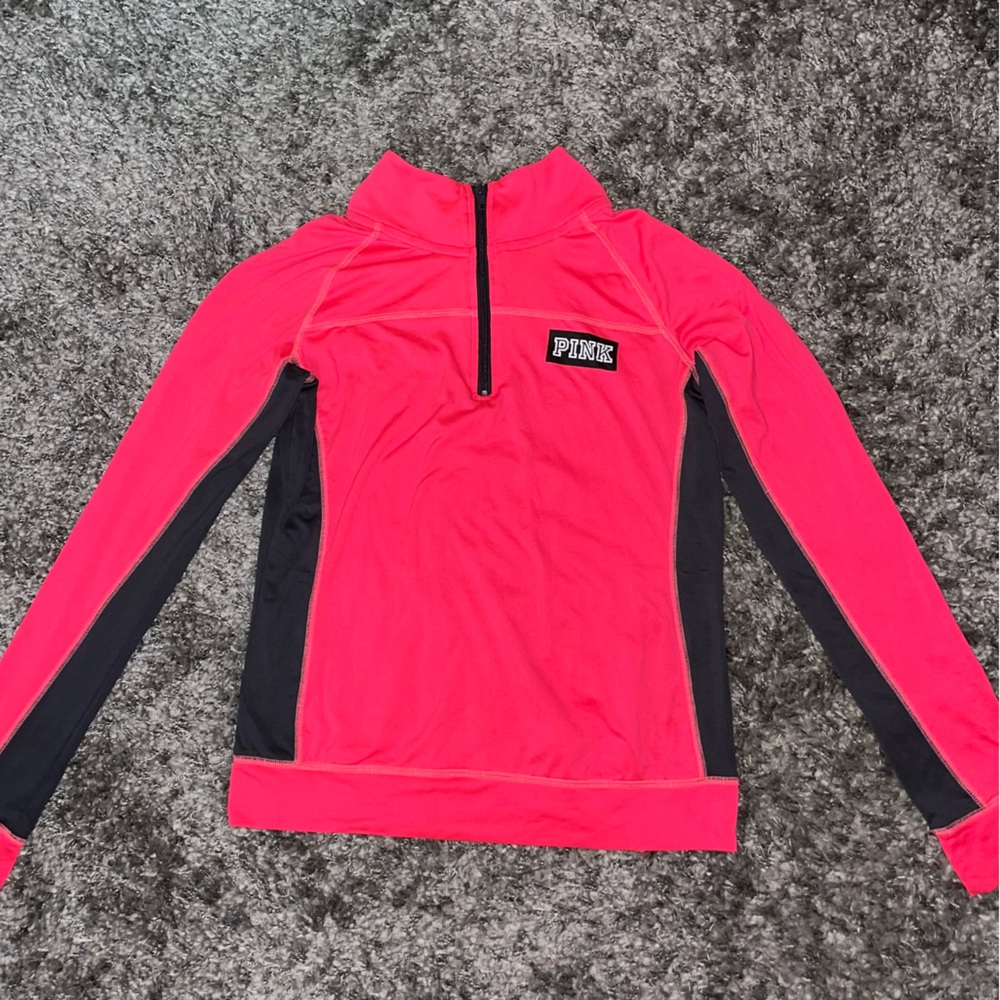 Victoria Secret PINK Half Zip Pullover- Size M